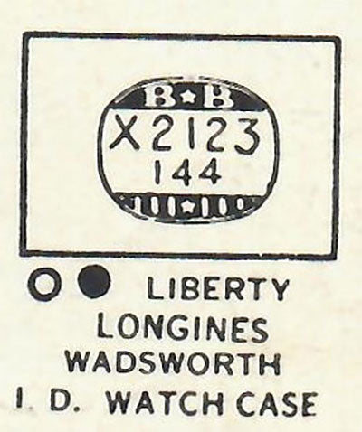 LONGINES - Rectangle 21.2mm x 14.4mm DUREX