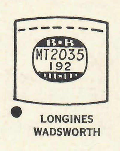 LONGINES - Tonneau 20.3mm x 19.2mm