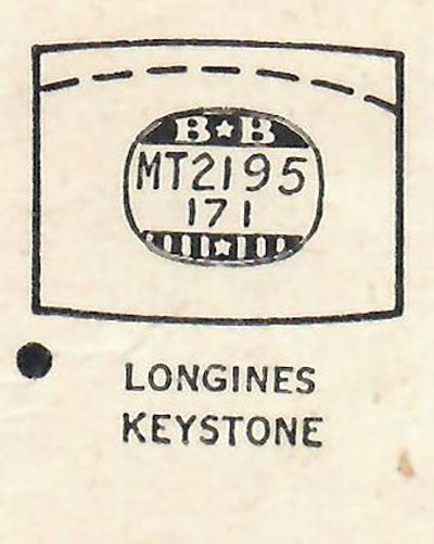 LONGINES - Tonneau 21.9mm x 17.1mm