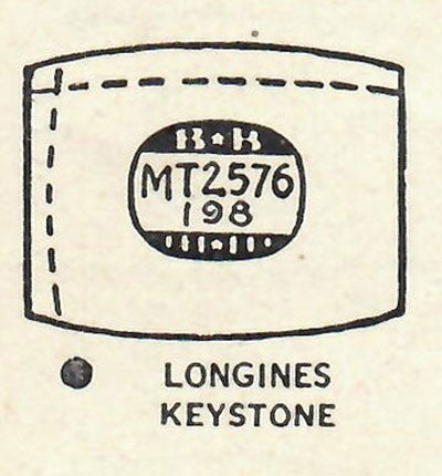 LONGINES - Tonneau 25.7mm x 19.8mm