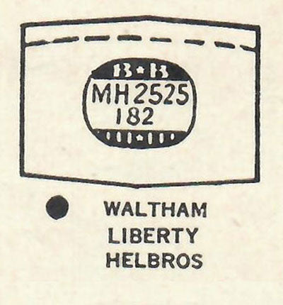 WALTHAM - Hexagon 25.2mm x 18.2mm DUREX