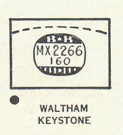 WALTHAM - Rectangle 22.6mm x 16.0mm DUREX