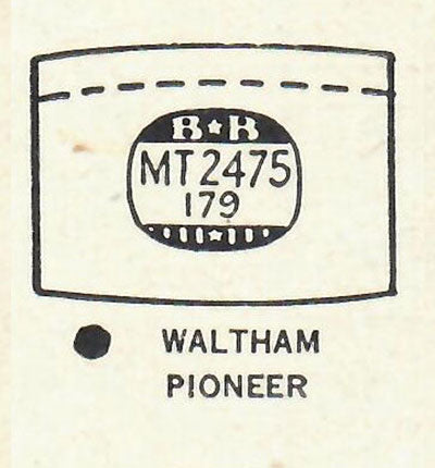 WALTHAM - Tonneau 24.7mm x 17.3mm DUREX