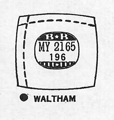 WALTHAM - Cushion 21.6mm x 19.6mm
