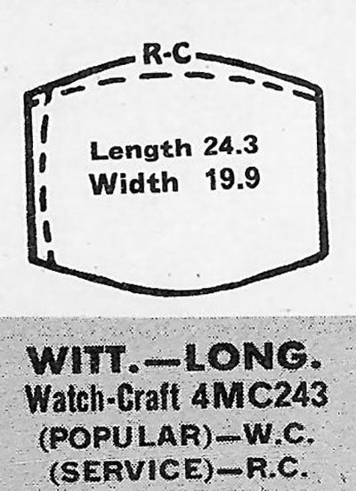 LONGINES - Tonneau 24.3mm x 19.9mm